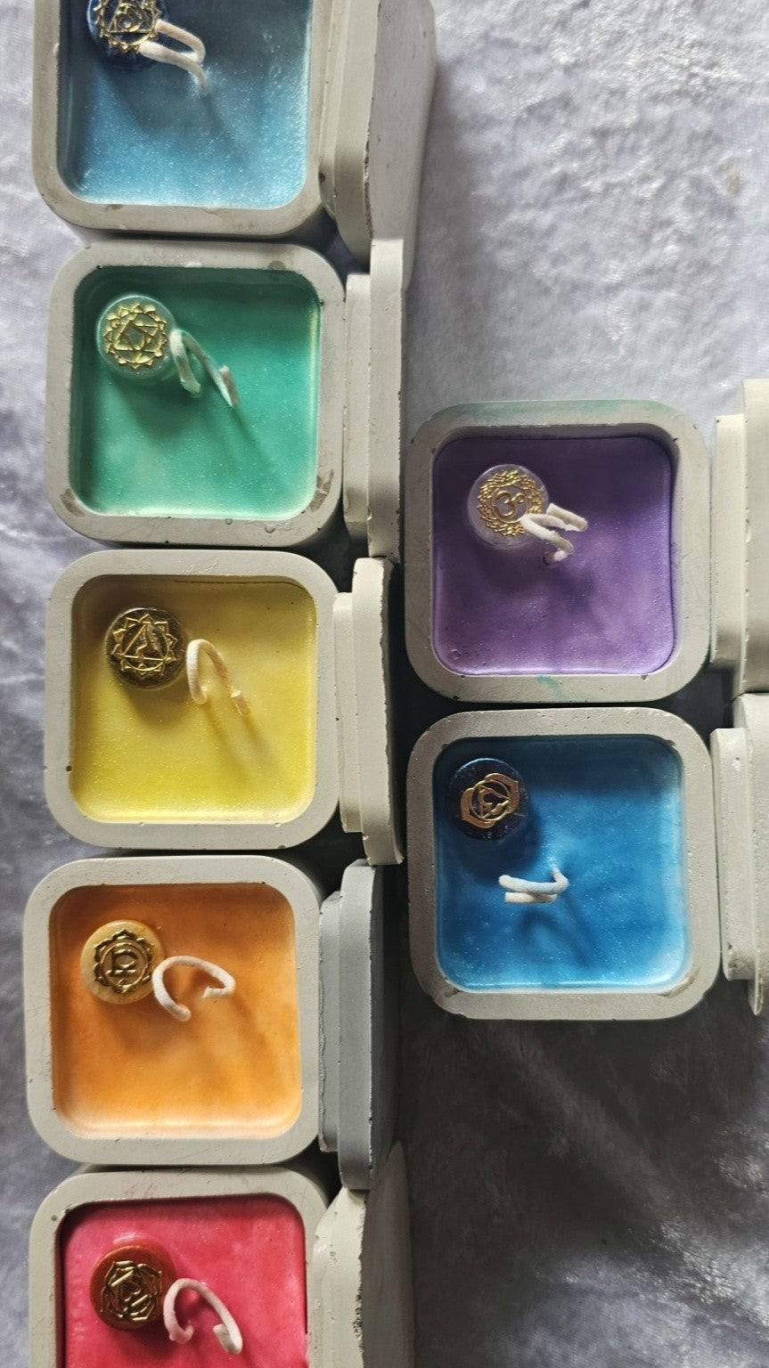 Natural Crystal Chakra Set