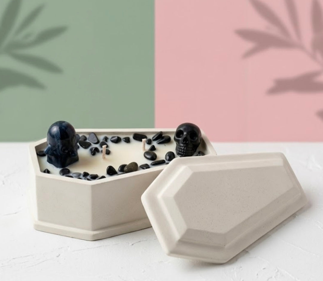 Coffin candle