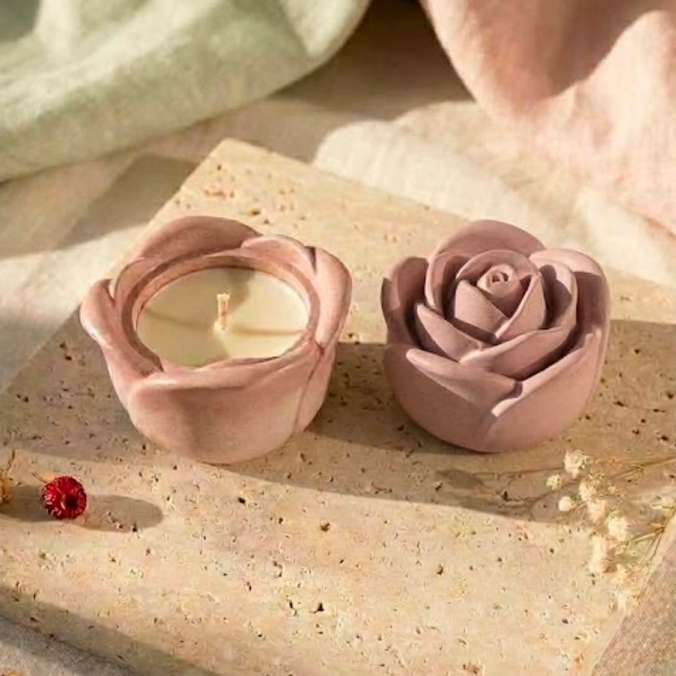 "You Are Made Of Magic" Rose Vessel Candle