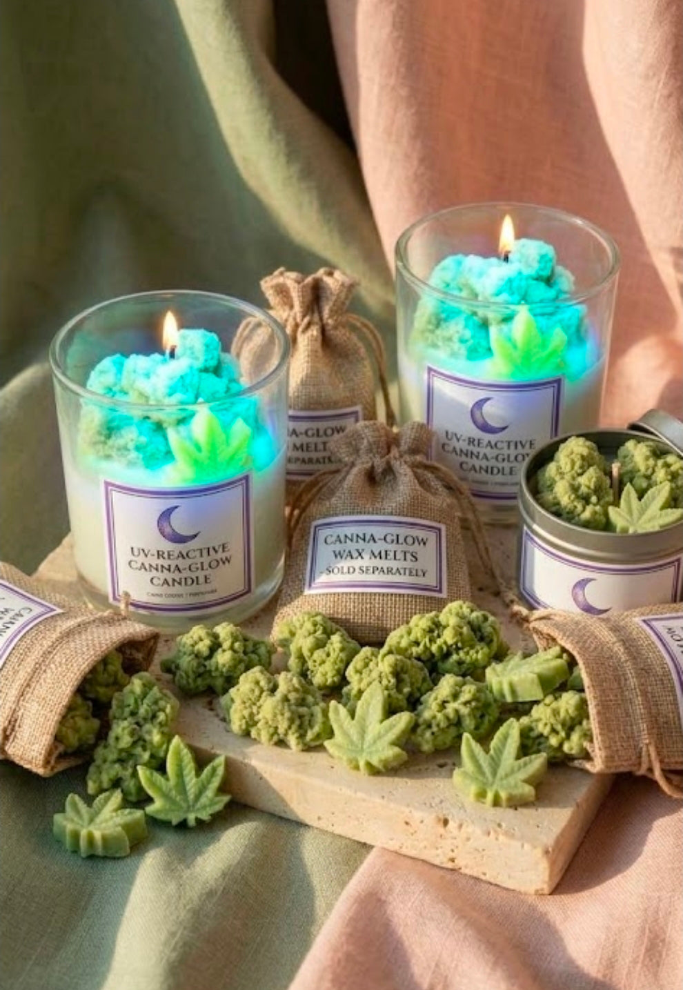 Leaf & Crumble Nugget Candle