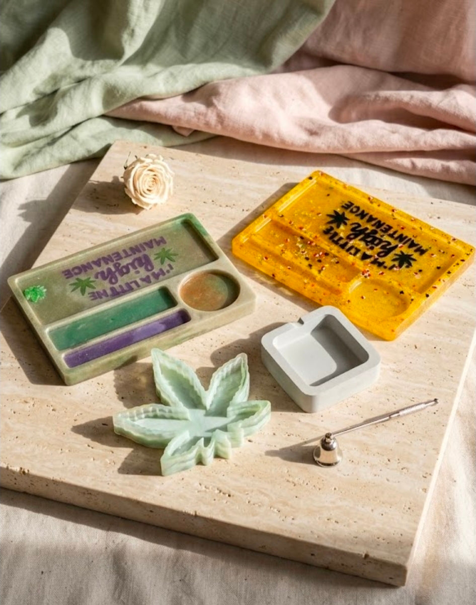Custom tray & ashtray