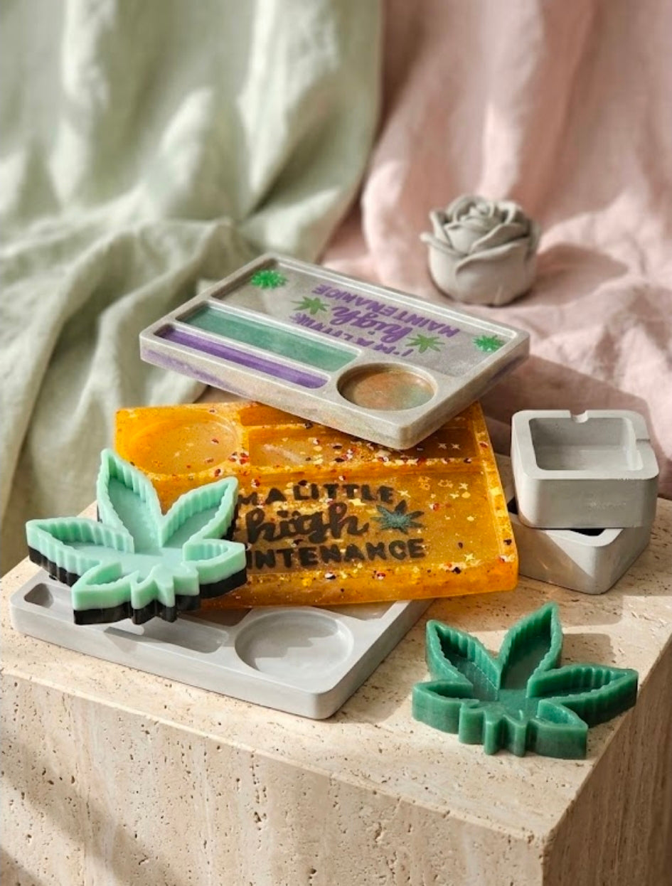 Custom tray & ashtray