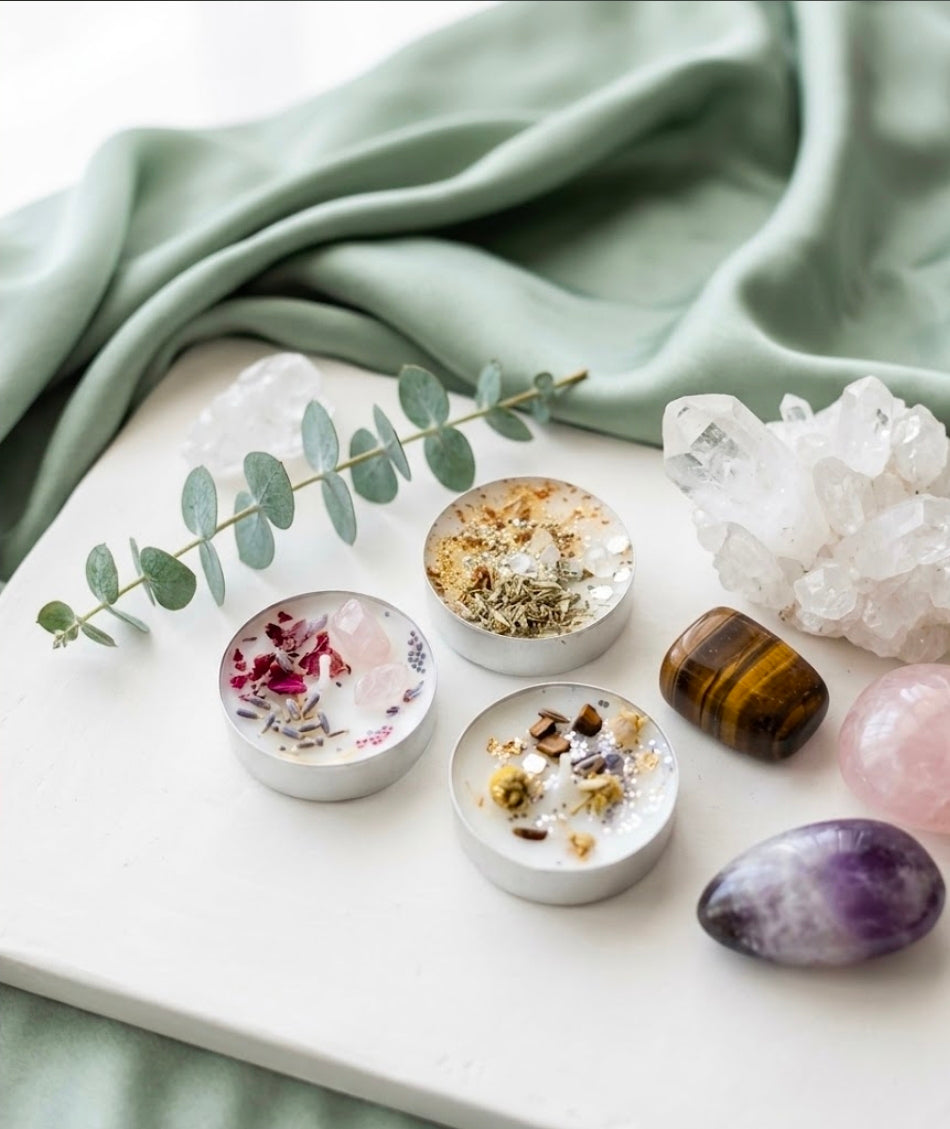Manifestation & Magick Intention Tealights (6-Pack)